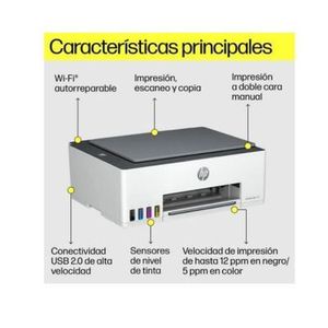 IMPRESORA  MULTIFUNCIONAL SMART TANK 580 WIFI/BLUETOOTH