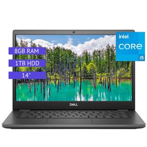 Laptop Semi Nueva Dell Latitude 3410 - Core i5 10ª Gen - 8GB RAM - 1TB HDD - 14"