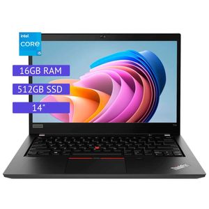 Laptop Semi Nueva Lenovo ThinkPad T14 - Core i5 10ª Gen - 16GB RAM - 512GB SSD - 14"