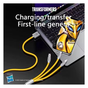 Combo Transformers TF-K05 20W + Cable TF-A03 Amarillo Carga rápida