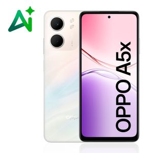 Smartphone OPPO A5X 6.67" 4GB 128GB 32MP Blanco