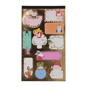 Block Etiquetas Adhesivas Navideñas