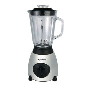 LICUADORA IMACO BLS503 1.5L 450 WATTS 6 ASPAS ACERO INOXIDABLE SILVER