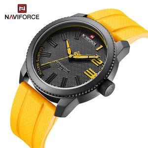 Reloj Naviforce 9202T Correa Amarilla de silicona