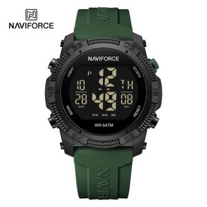 Reloj Naviforce 7104 Digital Correa Verde de silicona