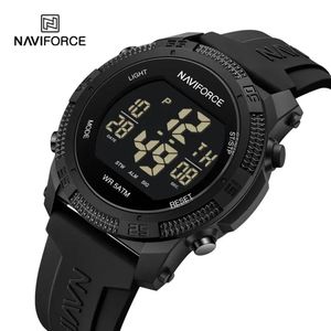 Reloj Naviforce 7104 Digital Correa Negra de silicona
