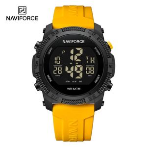 Reloj Naviforce 7104 Digital Correa Amarilla de silicona