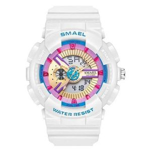 Reloj Smael 1402 Blanco Colorful damas