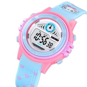 Reloj Skmei 2266 con diseños para niños con luces