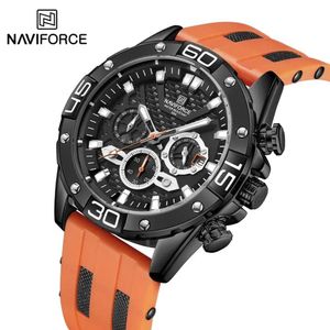 Reloj Naviforce 8019T Naranja para Caballero