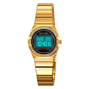RELOJ SKMEI 2446 DIGITAL CORREA ACERO PARA DAMA