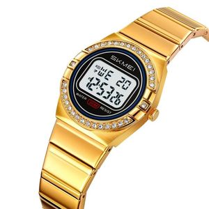 RELOJ SKMEI 2446 DIGITAL CORREA ACERO PARA DAMA