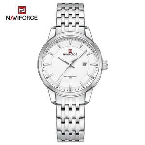 Reloj Naviforce NF9228L Correa Acero Para Dama