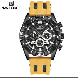 Reloj Naviforce 8019T Amarillo para Caballero