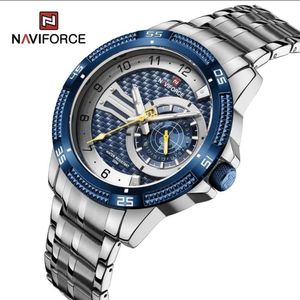 Reloj Naviforce NF9206 Analogo Correa Cuero para Caballero