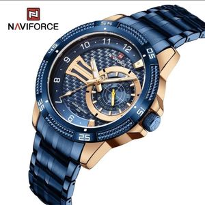 Reloj Naviforce NF9206 Analogo Correa Cuero para Caballero