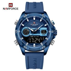 Reloj Naviforce NF9223 DUAL TIME Correa Silicona para Caballero