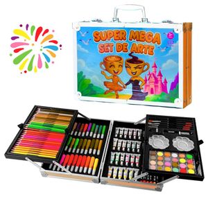 Set de Arte para Niños Diseño Ballerin Capucchina con Maletín