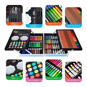 Set de Arte para Niños Diseño Ballerin Capucchina con Maletín