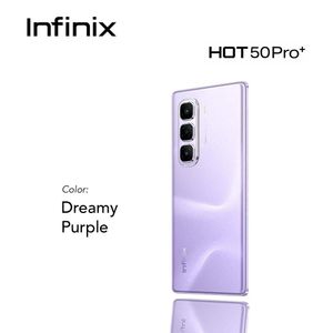 INFINIX HOT 50 PRO PLUS 8GB RAM y 8GB EXTENDIDA con 256GB COLOR MORADO REGISTRADO
