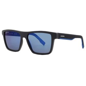 LENTE LACOSTE MARCO NEGRO LUNA AZUL