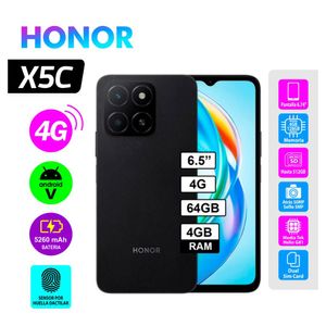 HONOR X5C 4RAM Y 64GB NEGRO