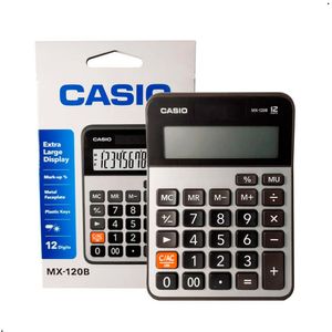 Calculadora Casio Mx-120b Solar 12 Dígitos Nuevo Original