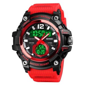 Reloj Skmei 1725 Rojo Correa Silicona
