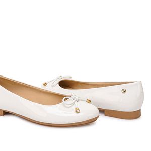 Zapato Ballerina Casual ALAY-2606 Perla Piazza