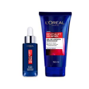 Set Loreal Dúo Sérum + Gel Retinol