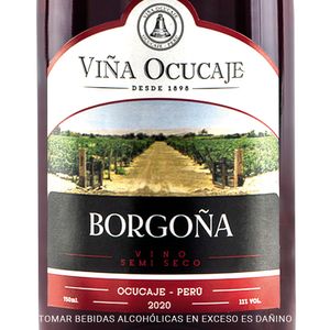 Vino Borgoña Ocucaje 750 ml
