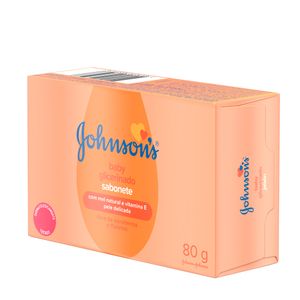 Jabón en Barra Johnson's Baby Glicerinado Piel Delicada 80g