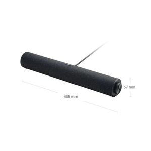 Barra de Sonido Parlante Microfono Xiaomi Bluetooh con Luces para PC  Laptop y TV