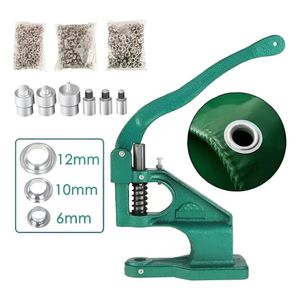 Equipo Completo para Ojal Ojalillo Remachadora con 3 Troquel