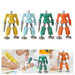 4 Lapiceros Transformers Robot Escolar Utiles para Niños Optimus Prime