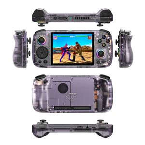 Consola Portátil Anbernic RG406H Morado Transparente