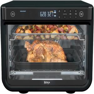 Ninja Horno tostador Foodi DT202BK 8 en 1, XL Pro 12'' 1800 W | Negro