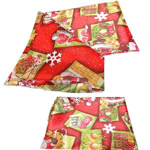 Mantel Navideno para Mesa Rectangular 250 cm x 150 cm Marron