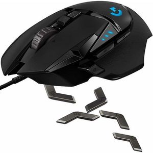 Mouse Gamer Logitech G502 Hero 11 Botones 16000 DPI negro