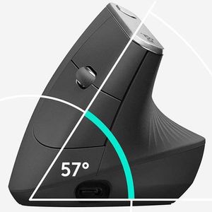 Logitech MX Vertical Mouse Inalámbrico Ergonómico