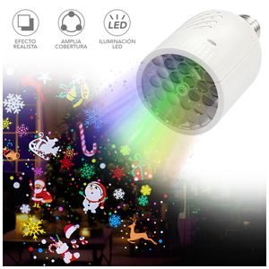 Foco Proyector LED Navideño Colorido K43