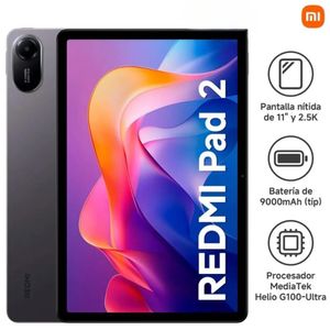 Tablet Xiaomi Redmi PAD 2 4GB RAM 128GB Pantalla 2K 11 Gris
