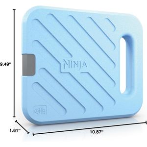 Ninja paquete de hielo Frostvault 4 lb, reutilizable y reciclable | Azul