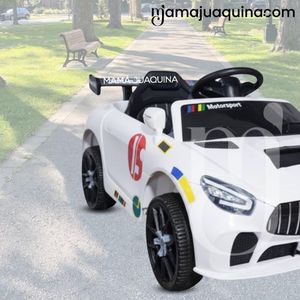 Carro a Batería de Lujo MERCEDES DEPORTIVE Licenssed White