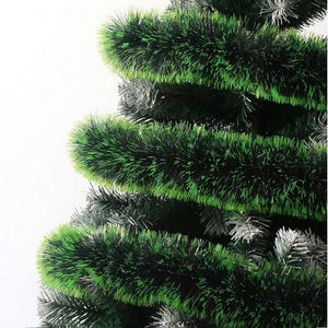Set de 3 Guirnaldas Navidenas Enredaderas de Navidad 2mts x 11cm Verde