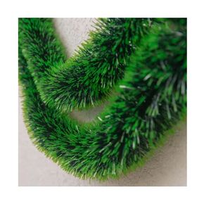 Set de 3 Guirnaldas Navidenas Enredaderas de Navidad 270cm x 9cm Verde