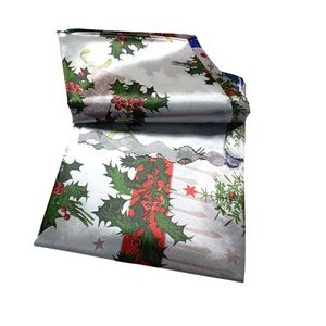 Mantel Navideno para Mesa Rectangular 220 cm x 150 cm Blanco