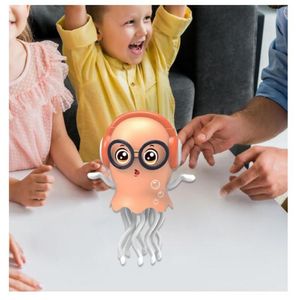 Juguetes Electrico Pulpo Interactivo -Orange