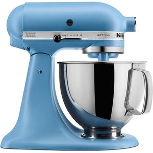 KitchenAid KSM150PS Artisan, batidora de pie 5 qt / 4.7 L con protector | Azul