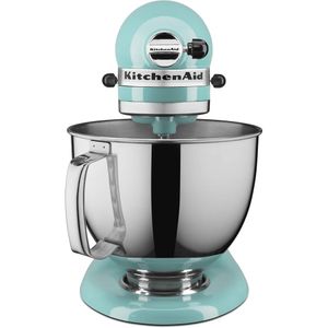 KitchenAid Artisan, batidora de pie 5 qt / 4.7 L con batidor flexible | Aqua